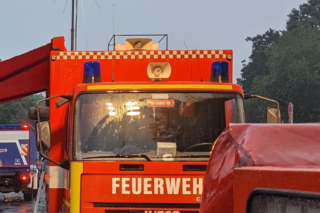 Feuerwehr Düsseldorf, Dreherstrasse / Foto Symbol: NDOZ