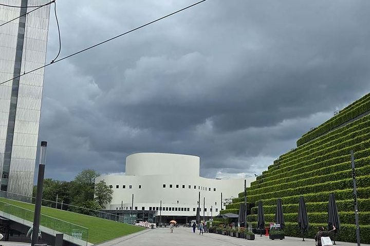 Düsseldorfer Schauspielhaus Außenansicht des Düsseldorfer Schauspielhauses am Gustaf-Gründgens-Platz