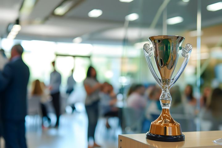 Ehrenpreis der Volkshochschule - Auszeichnung für besondere Leistungen an der VHS Düsseldorf / Symboldbild: Adobe Stock