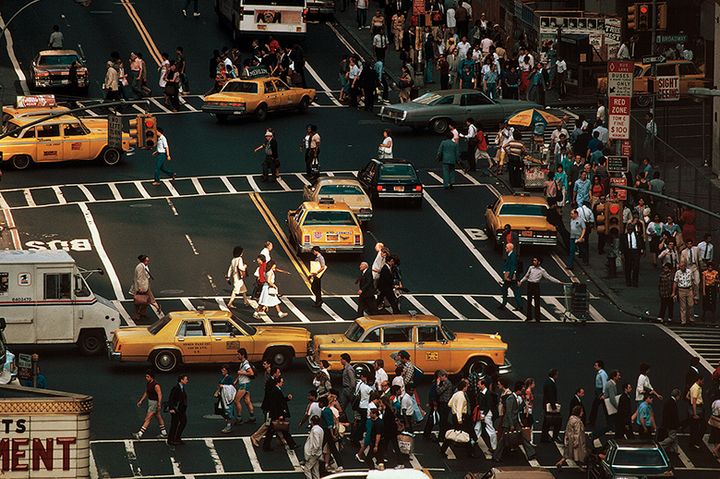 Thomas Hoepker Times Square Traffic NYC 1983 © Thomas Hoepker