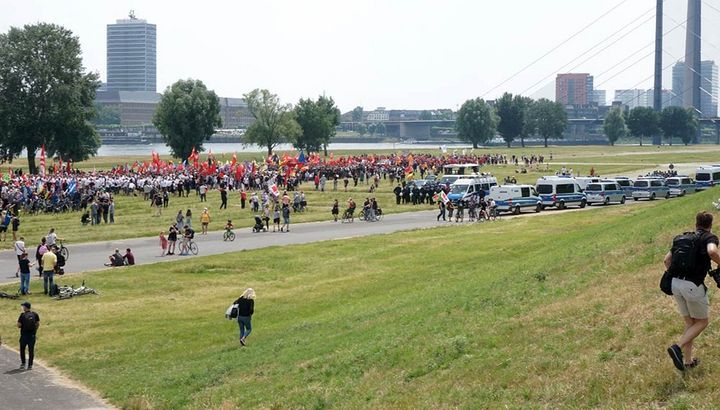 Demo gegen Versammlungsrecht